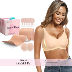 4x1 Corpiños segunda piel + Boob Tape DE REGALO