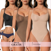 3x1 Body Moldeador + 3 Bombachas segunda piel DE REGALO