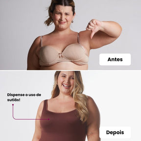 Body Shaper Canelado + Calcinha Hope - Combo Irresistível